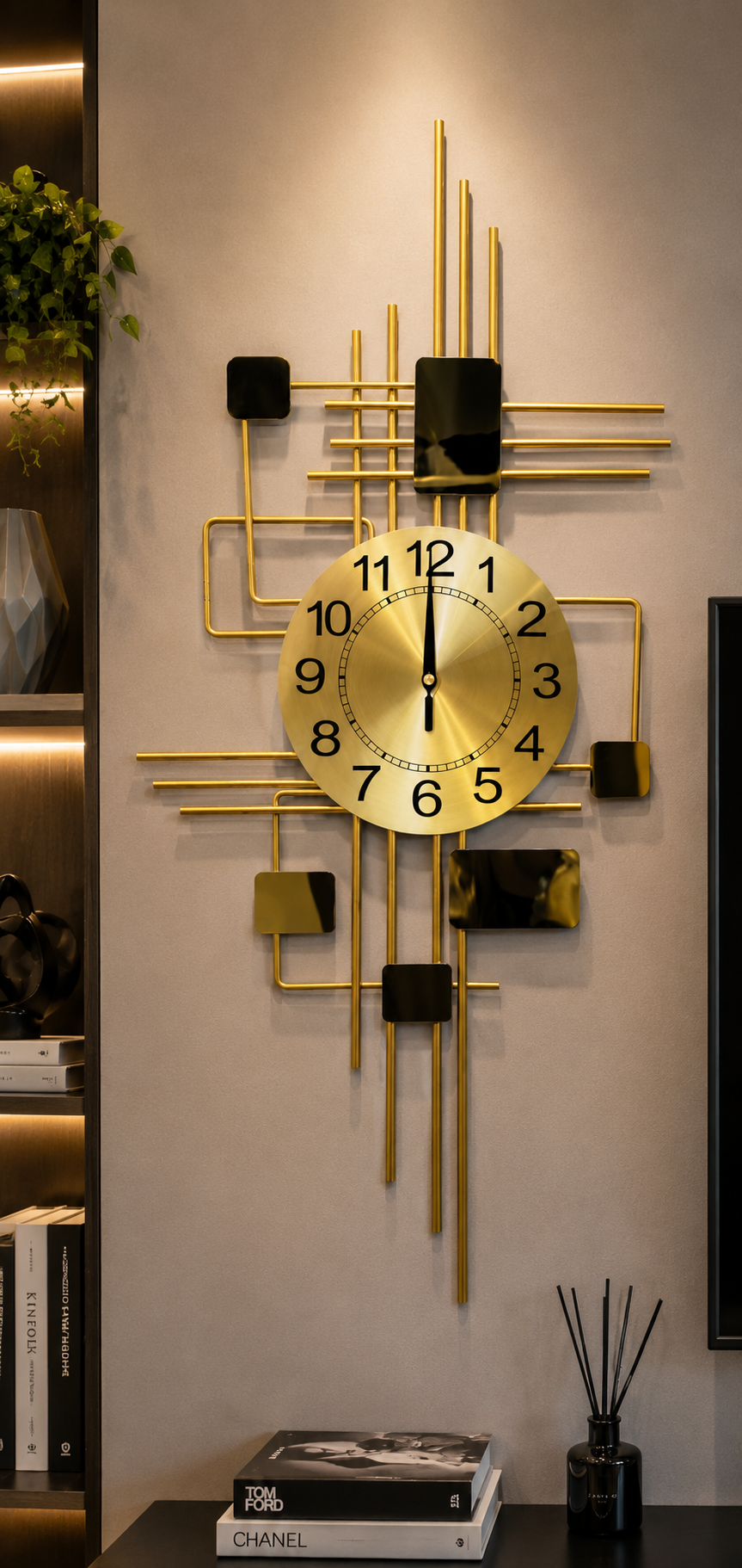 Reloj Decorativo Geometrico