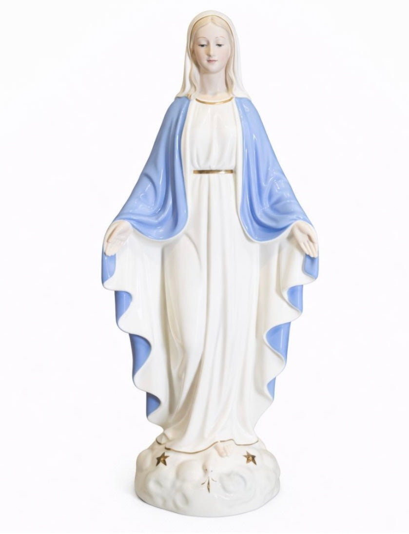 Virgen Milagrosa En Porcelana