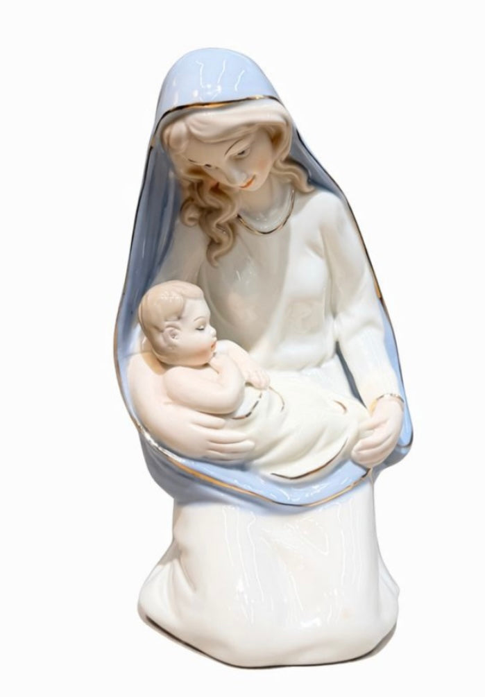 Virgen Maria Con Niño Dios En Brazos