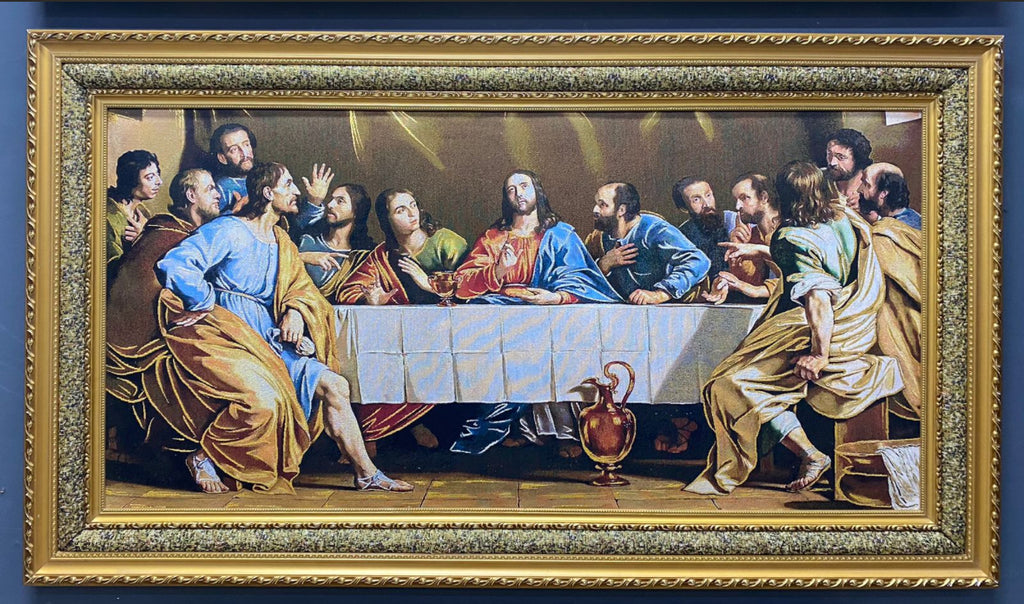 Gobelino Italiano De La Ultima Cena